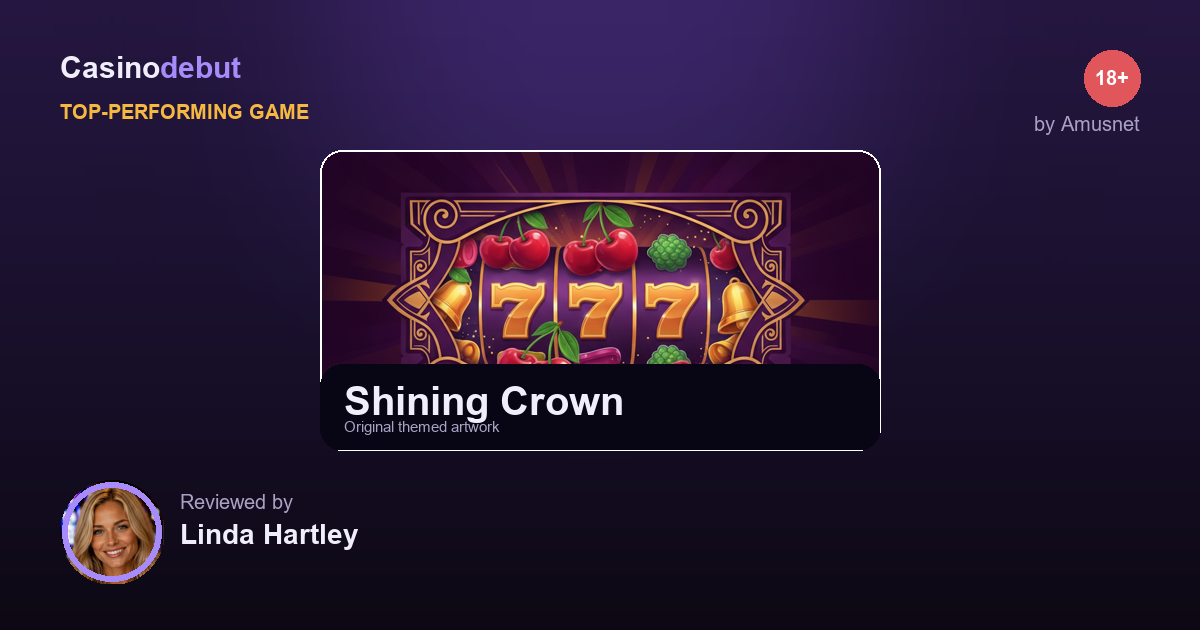 Amusnet Shining Crown banner