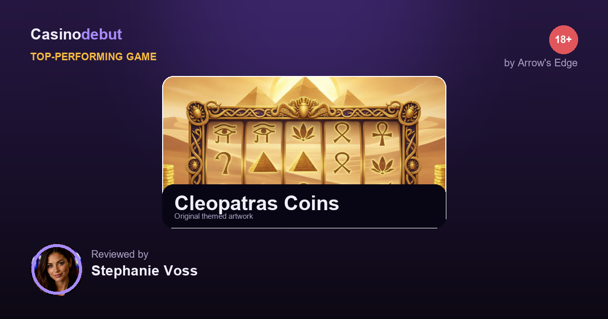 Arrow's Edge Cleopatras Coins banner