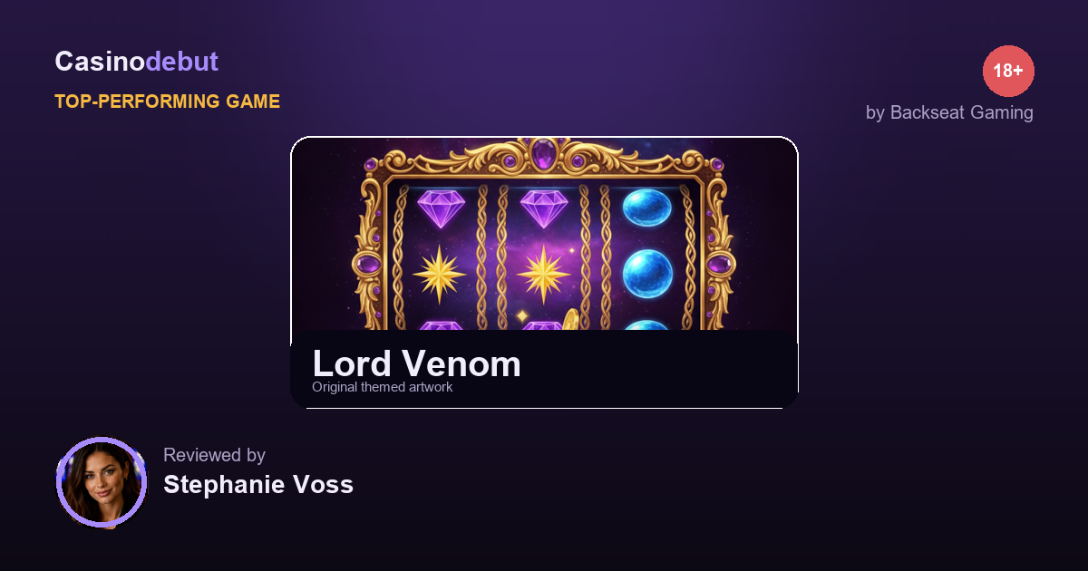 Backseat Gaming Lord Venom banner