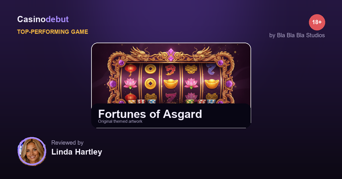 Bla Bla Bla Studios Fortunes of Asgard banner