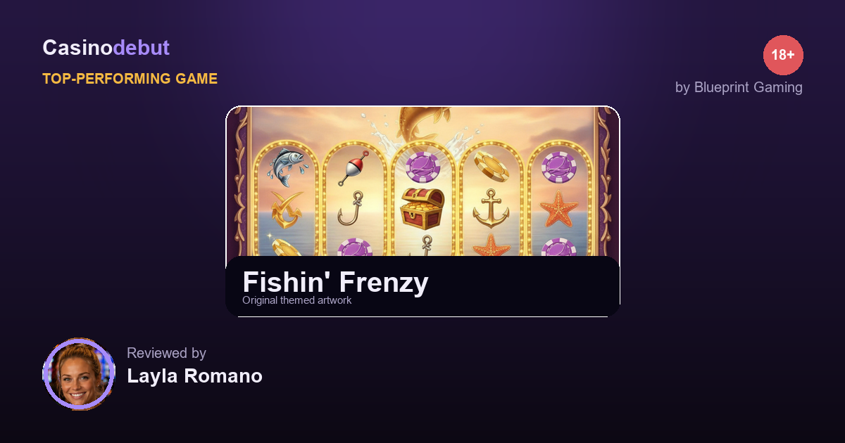 Blueprint Gaming Fishin' Frenzy banner