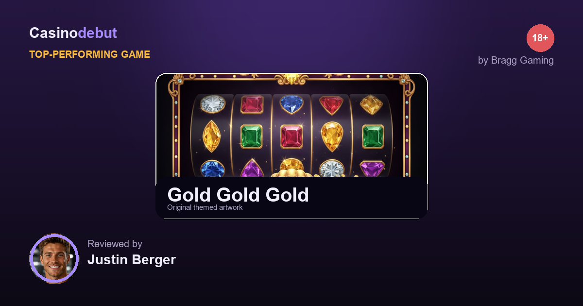 Bragg Gaming Gold Gold Gold banner