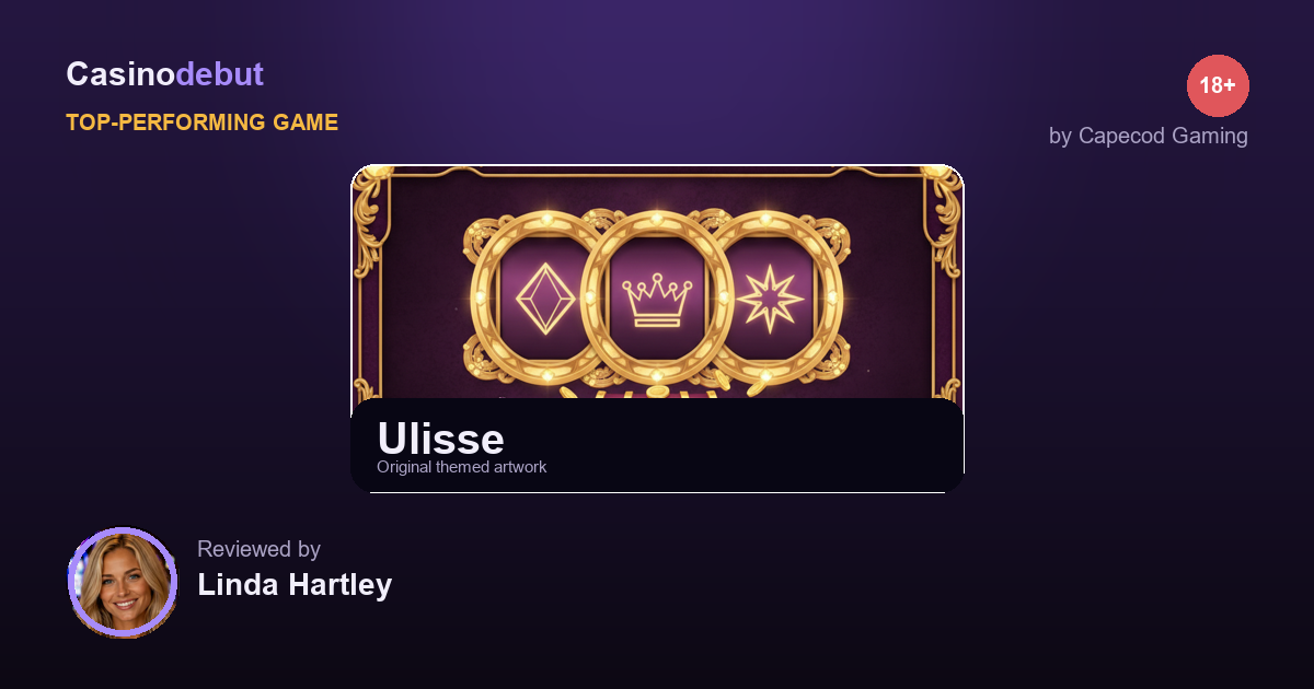 Capecod Gaming Ulisse banner