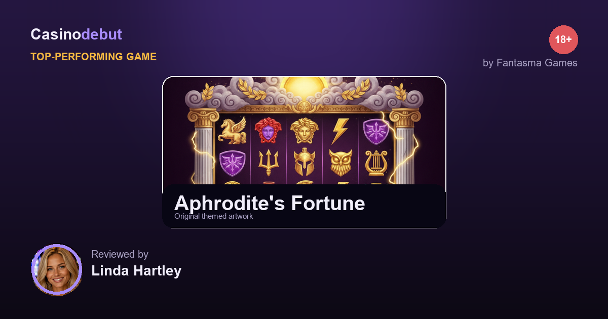 Fantasma Games Aphrodite's Fortune banner