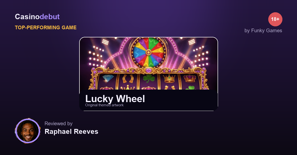 Funky Games Lucky Wheel banner