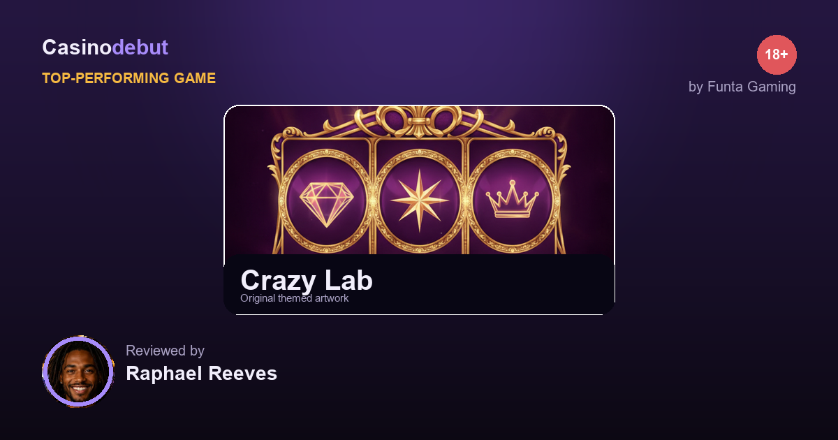 Funta Gaming Crazy Lab banner