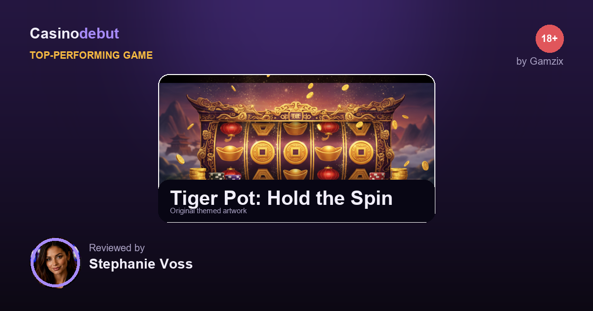 Gamzix Tiger Pot: Hold the Spin banner