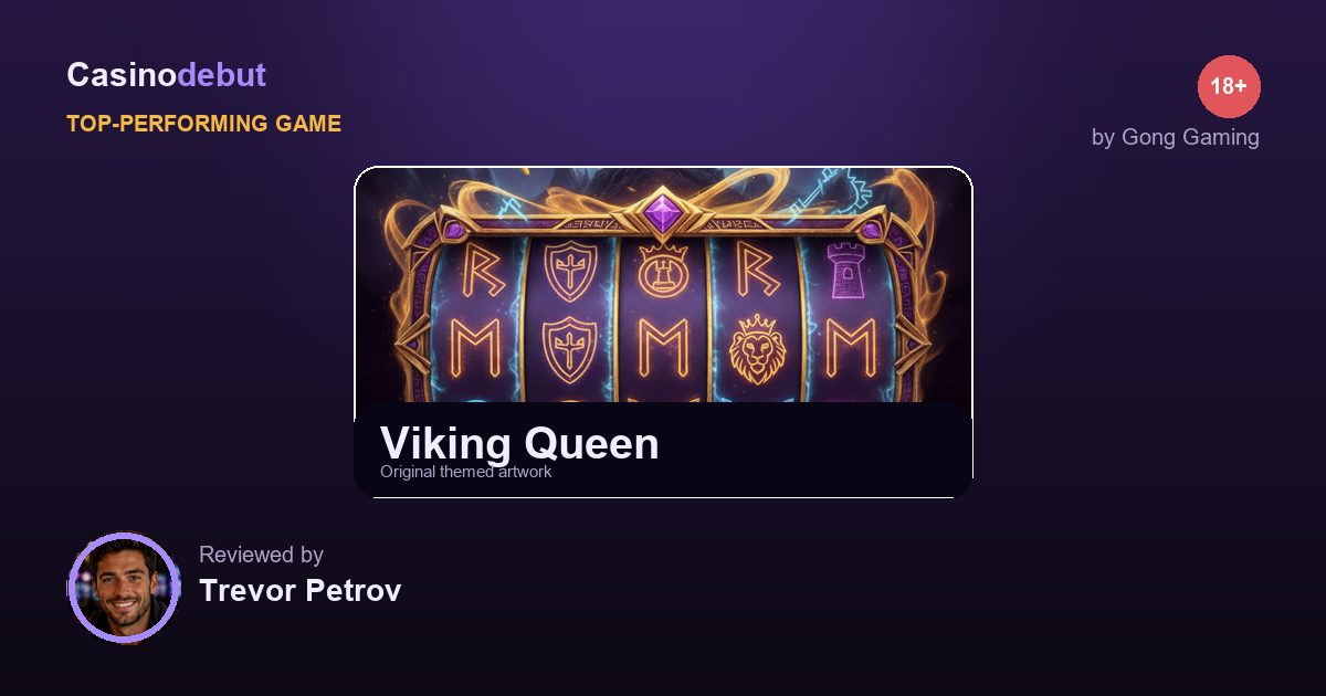 Gong Gaming Viking Queen banner