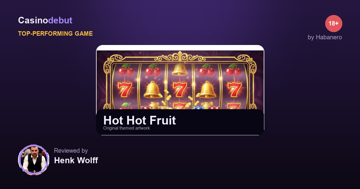 Habanero Hot Hot Fruit banner