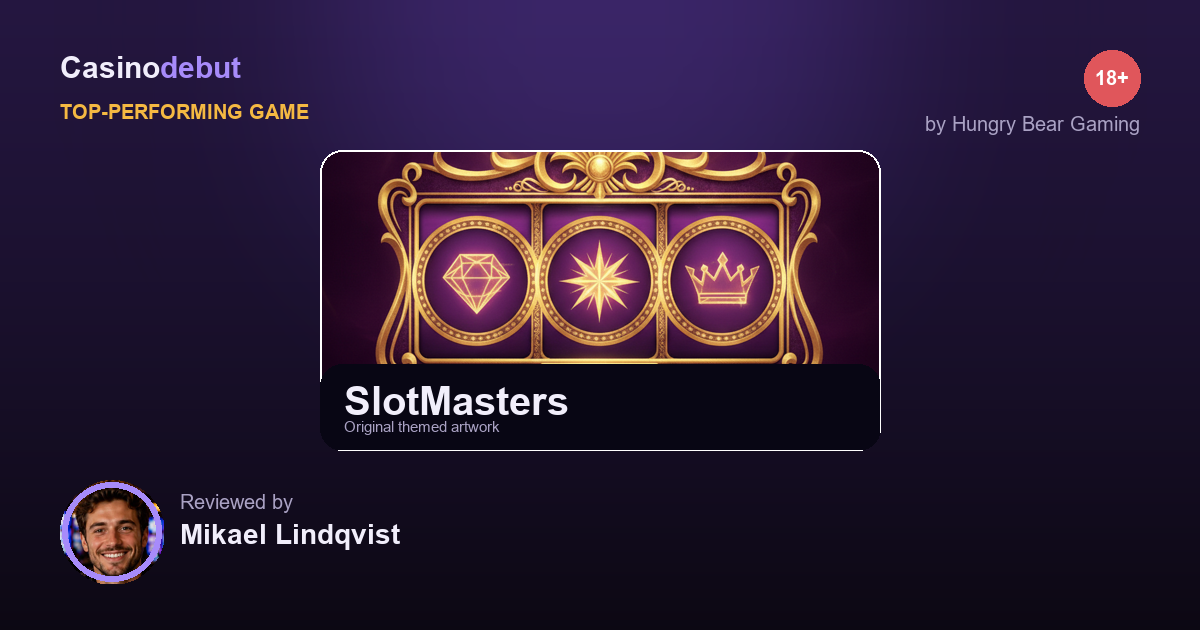 Hungry Bear Gaming SlotMasters banner