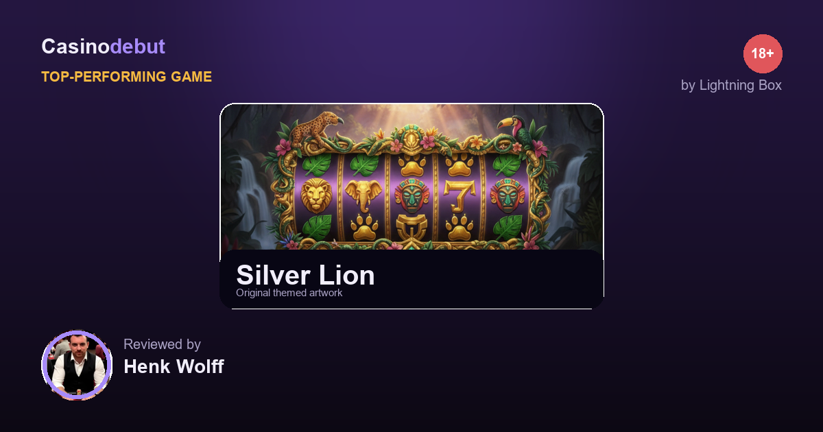 Lightning Box Silver Lion banner