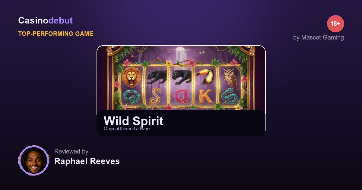 Mascot Gaming Wild Spirit banner