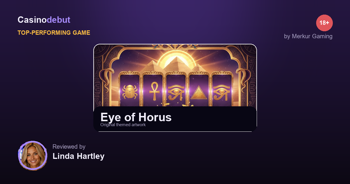 Merkur Gaming Eye of Horus banner