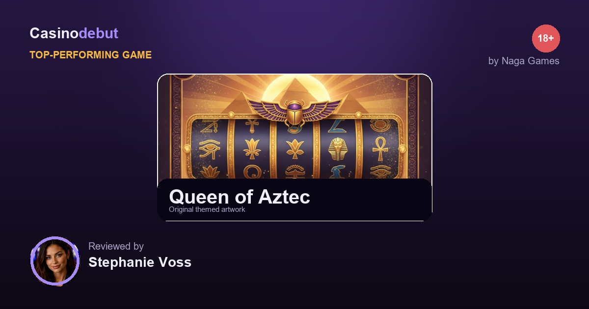 Naga Games Queen of Aztec banner
