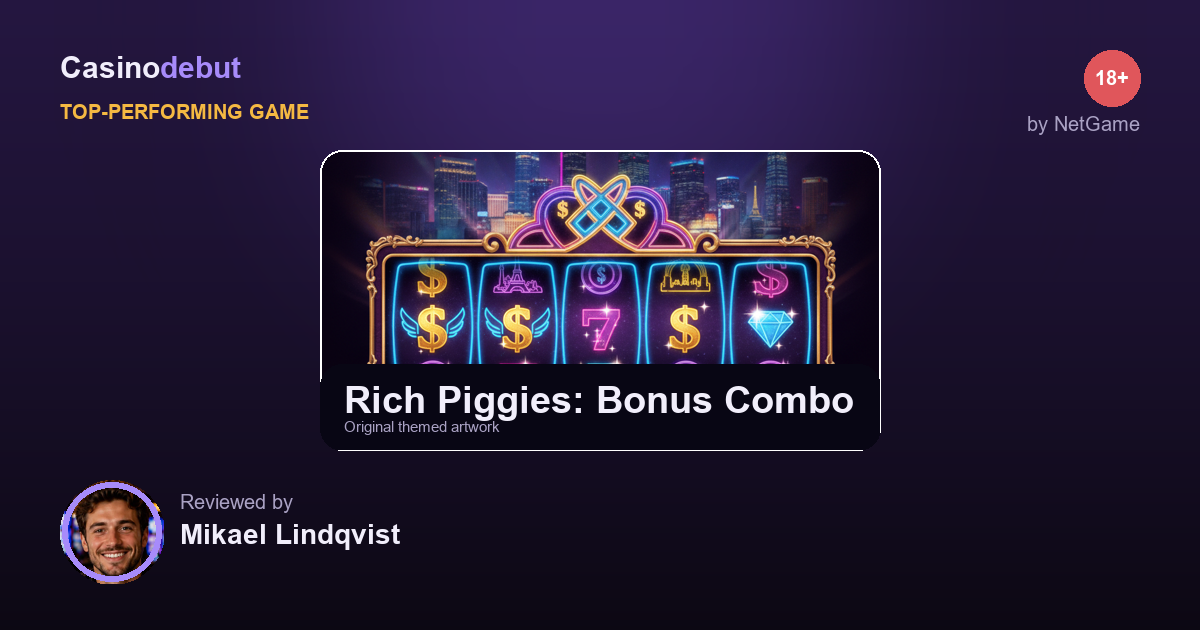 NetGame Rich Piggies: Bonus Combo banner