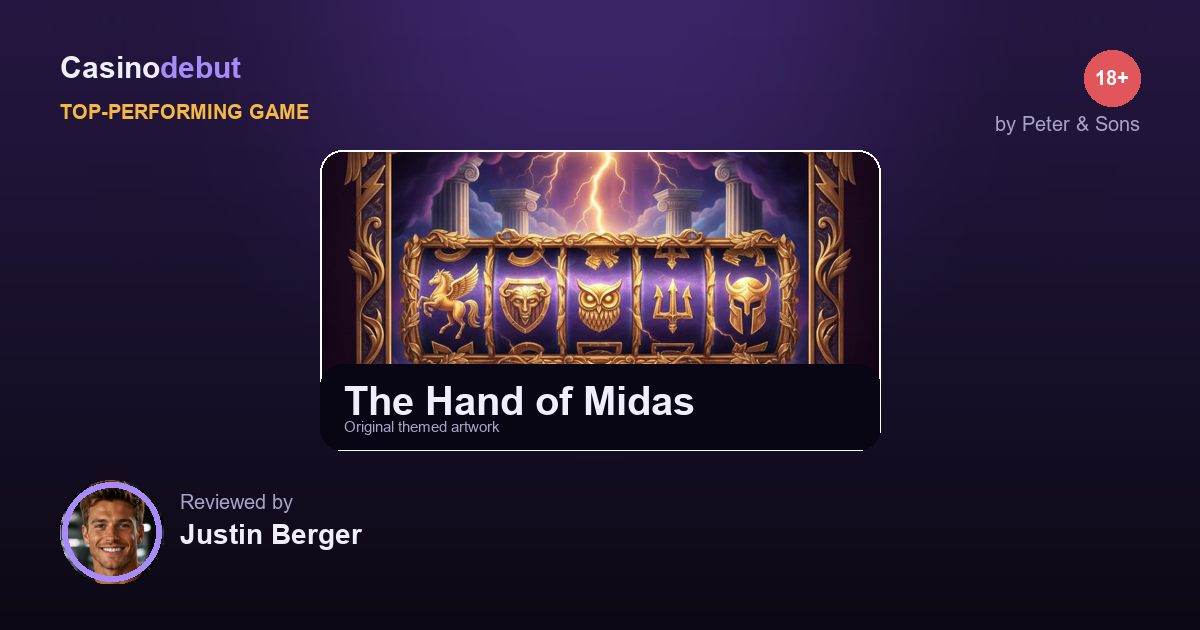 Peter & Sons The Hand of Midas banner
