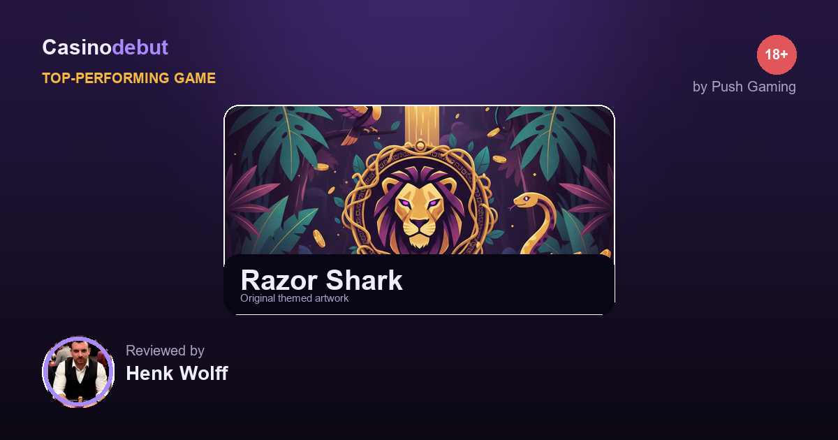 Push Gaming Razor Shark banner