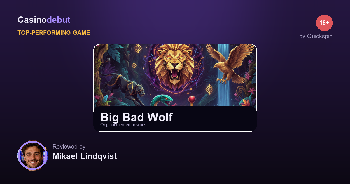 Quickspin Big Bad Wolf banner