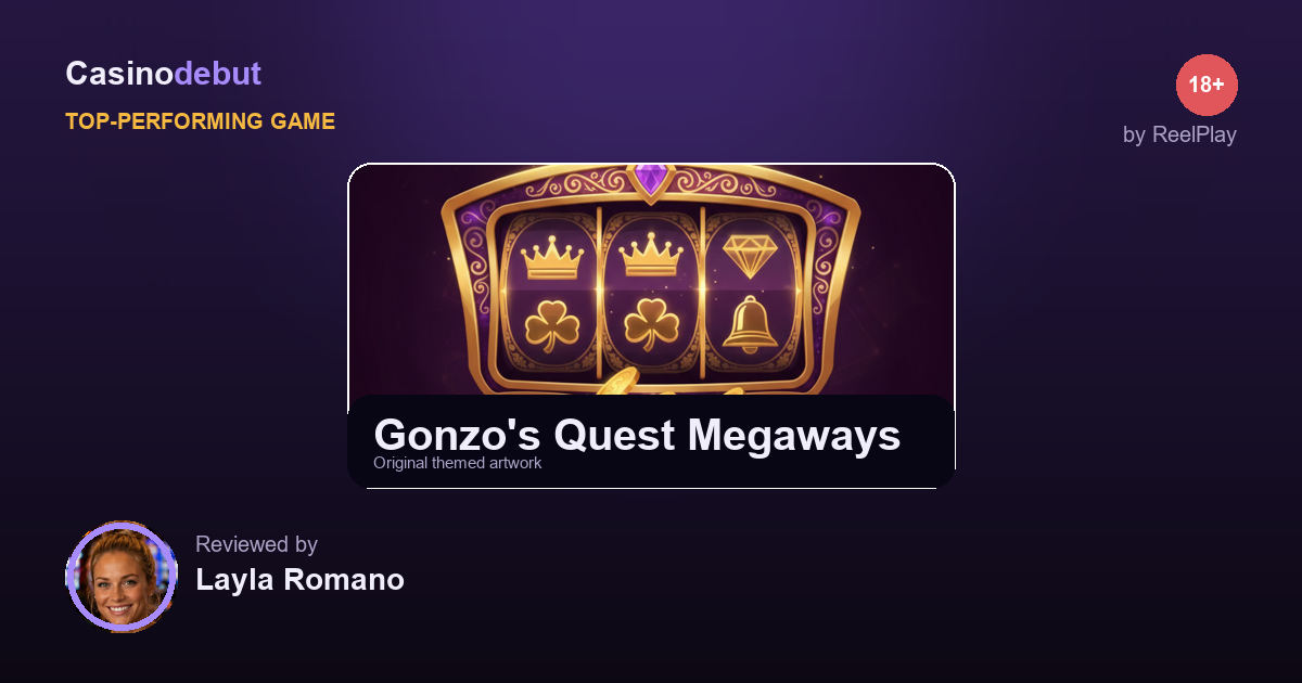 ReelPlay Gonzo's Quest Megaways banner