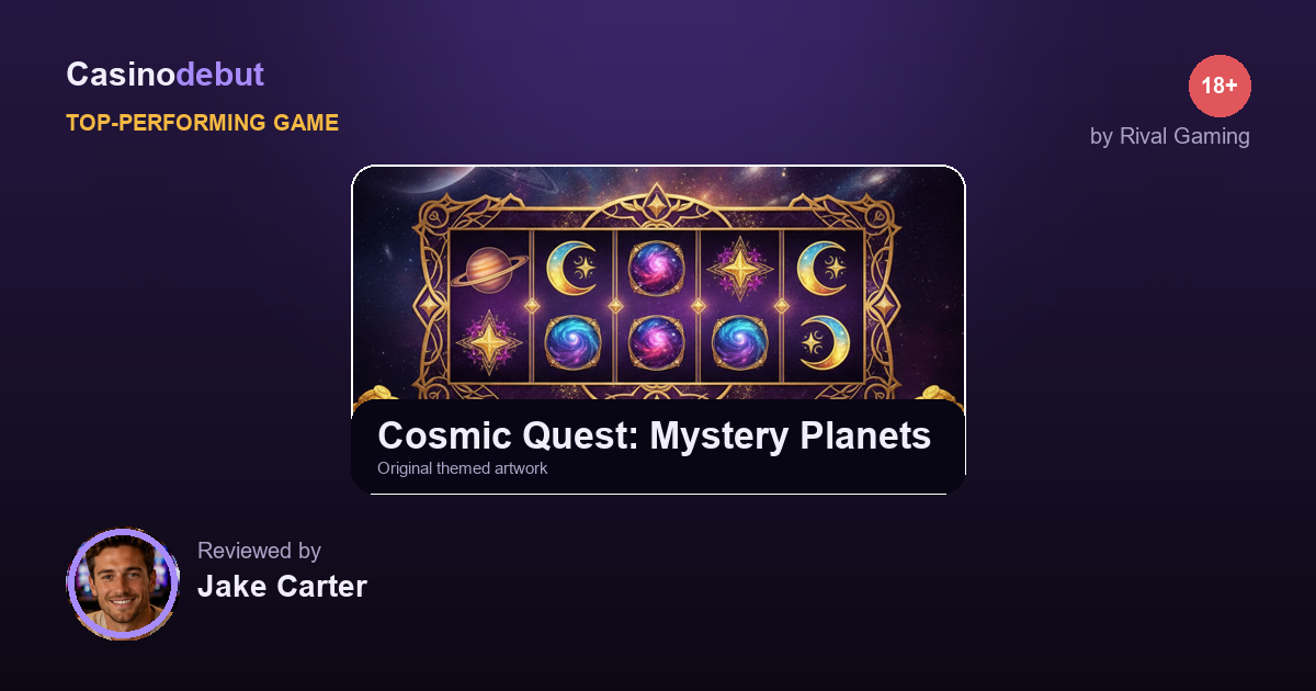 Rival Gaming Cosmic Quest: Mystery Planets banner