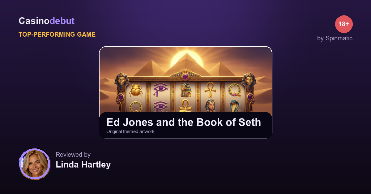 Spinmatic Ed Jones and the Book of Seth banner