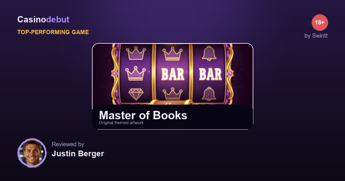 Swintt Master of Books banner