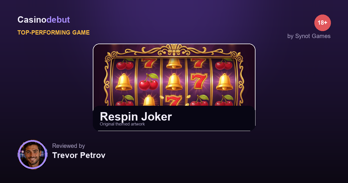 Synot Games Respin Joker banner
