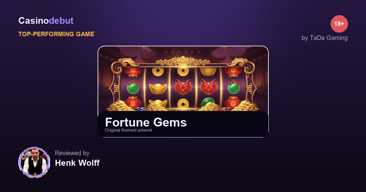 TaDa Gaming Fortune Gems banner