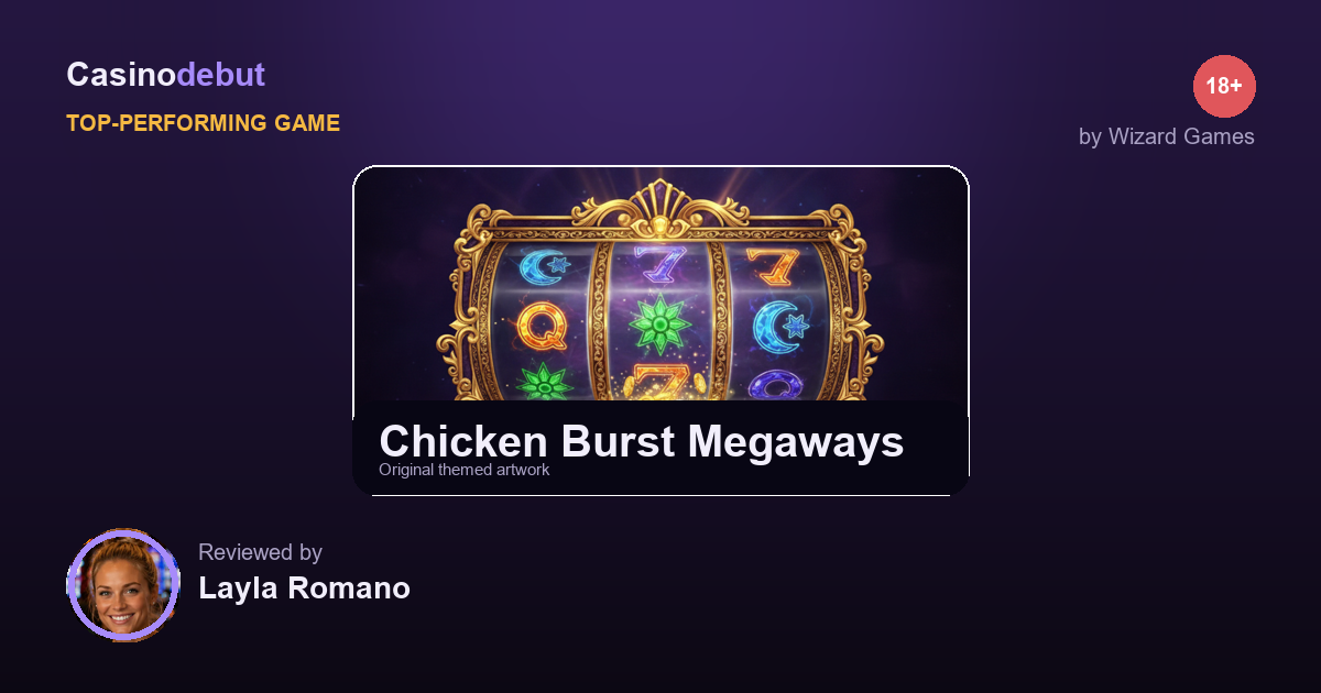 Wizard Games Chicken Burst Megaways banner