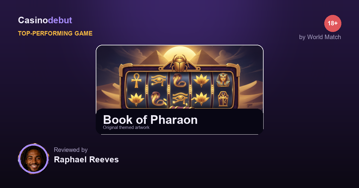 World Match Book of Pharaon banner