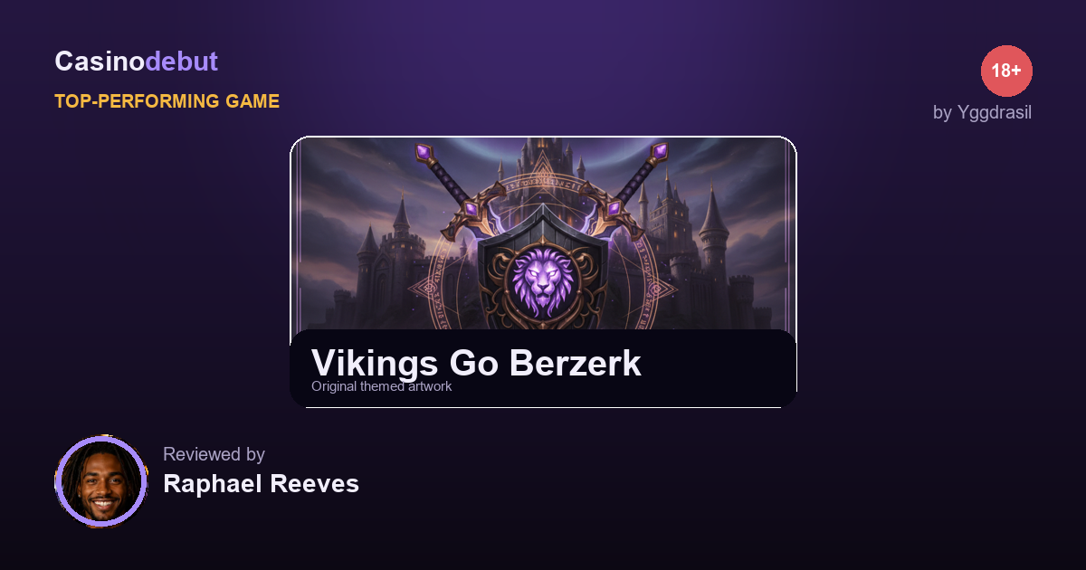 Yggdrasil Vikings Go Berzerk banner